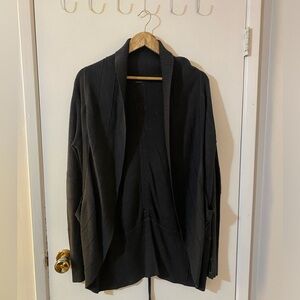 Lululemon Charcoal Grey Cardigan